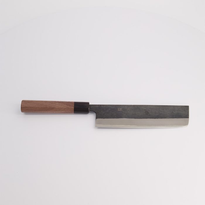 Ishizuchi Mes - Kurouchi Nakiri - Blue 2 - 18 cm