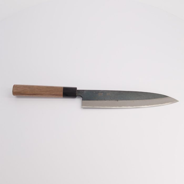 Ishizuchi Mes - Kurouchi Gyuto - Blue 2 - 21 cm