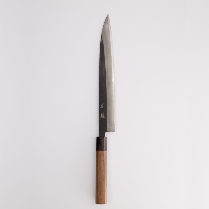 Ishizuchi Mes - Kurouchi Sujihiki - Blue 2 - 27 cm - Afbeelding 4