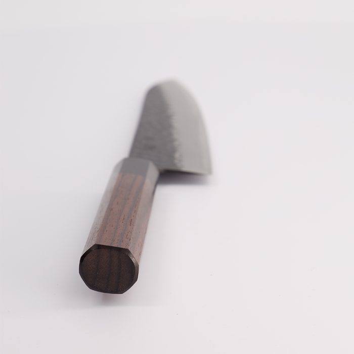 Ishizuchi Roestvrijstalen Mes - Aogami Super Kurohada - Gyuto - Rozenhout Octagon Handvat - 21 cm - Afbeelding 4