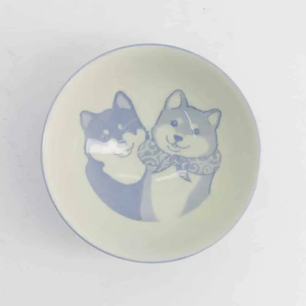 Japanse rijstkom Shiba Hond - Tokyo Design Studio Kawaii - 500ml 14.5x6.5cm - Afbeelding 3