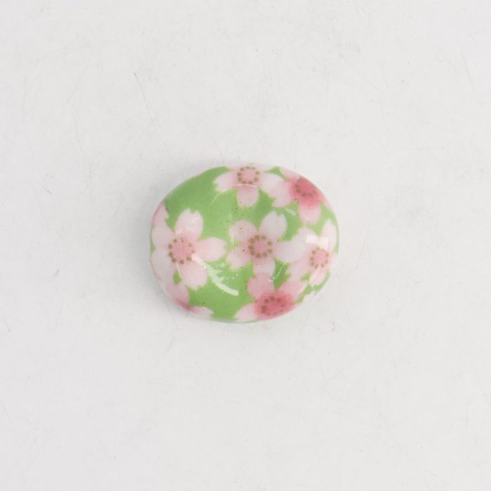 Tokyo Design Studio - Eetstokjes Houder - Sakura- Roze/Groen - Afbeelding 3