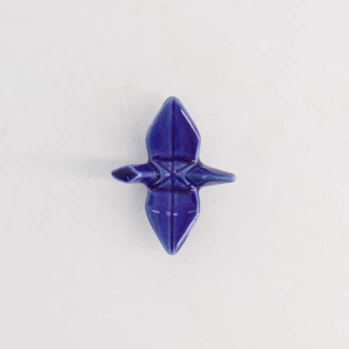 Kraanvogel Eetstokjeshouder - Tokyo Design Studio - Keramiek Blauw - Afbeelding 3