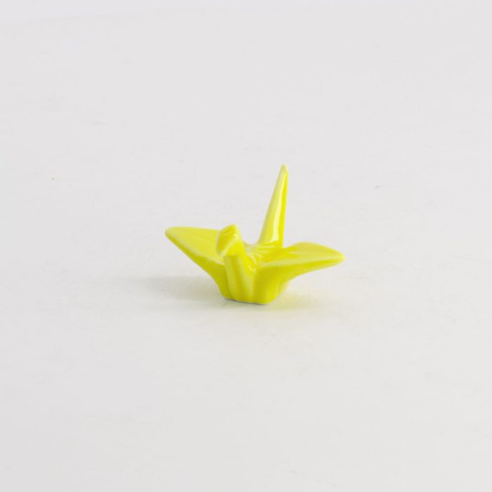 Tokyo Design Studio - Eetstokjes Houder - Kraanvogel Geel - Afbeelding 2