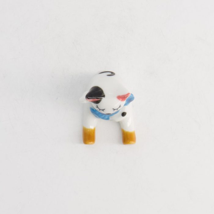 Tokyo Design Studio - Eetstokjes Houder - Kat - Wit/Blauw - Afbeelding 2