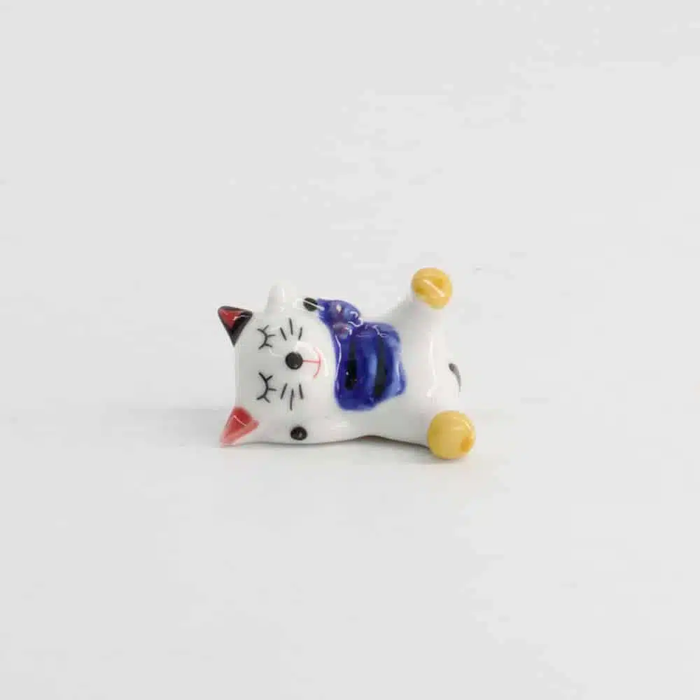 Keramische Eetstokjes Houder - Kat - Tokyo Design Studio - Afbeelding 2