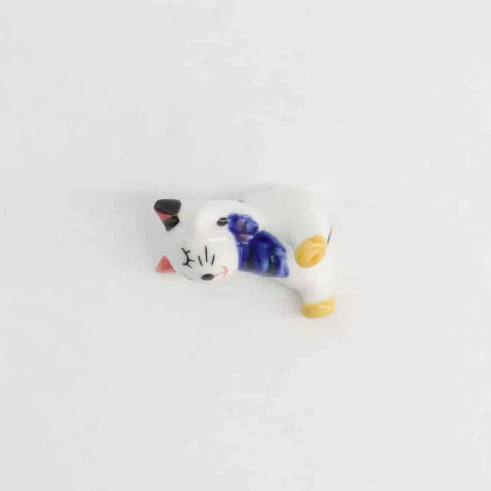 Keramische Eetstokjes Houder - Kat - Tokyo Design Studio - Afbeelding 3
