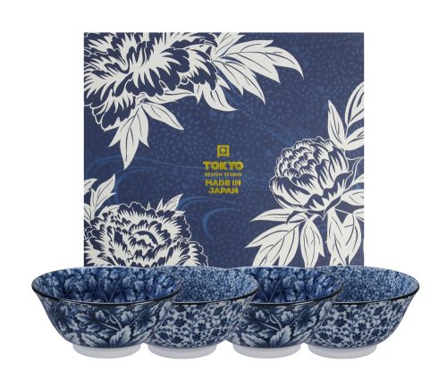 Mixed Bowls 4pcs Bowl Giftset 14.8x6.8cm 550ml