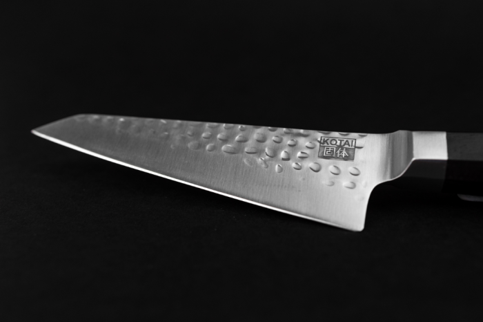Kotai Mes - Bunka Petty gehamerd Mes met Bamboo Box - 13,5 cm - Afbeelding 4