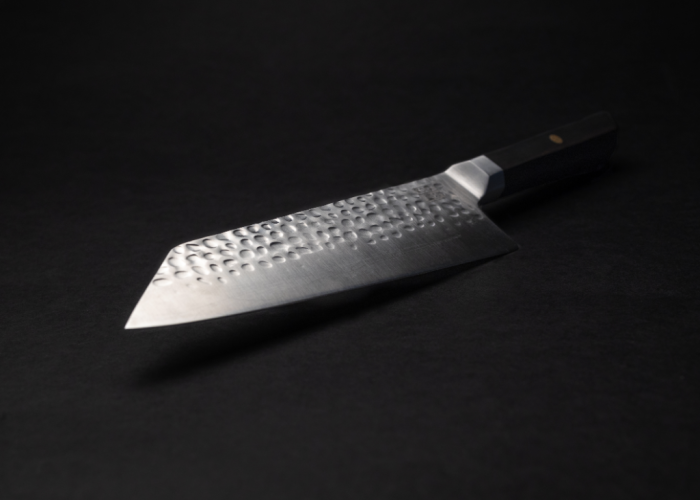 Kotai Mes - Bunka Santoku gehamerd Mes met Bamboo Box - 17 cm - Afbeelding 2
