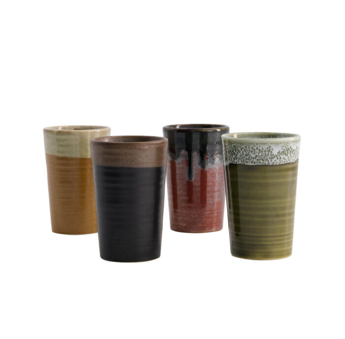 Tokyo design Studio Theekopjes Cadeau Set 4pcs  5.3x8.3cm 160ml - Afbeelding 2