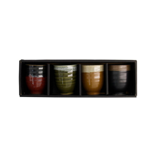 Tokyo design Studio Theekopjes Cadeau Set 4pcs 6.7x8.3cm 200ml