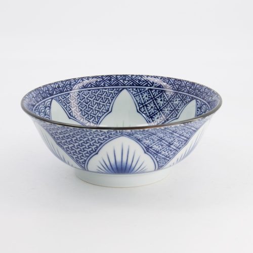 Tokyo Design Studio - Lily Flower - Ramen Kom - Blauw - 20.5x8cm - 1200ml