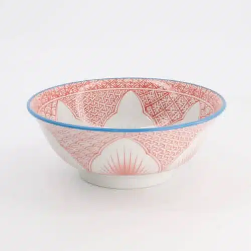 Tokyo Design Studio - Lily Flower - Ramen Kom - Licht Blauw - 20.5x8cm - 1200ml