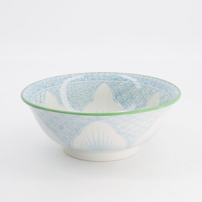 Tokyo Design Studio - Lily Flower - Ramen Kom - Licht Blauw - 20.5x8cm - 1200ml