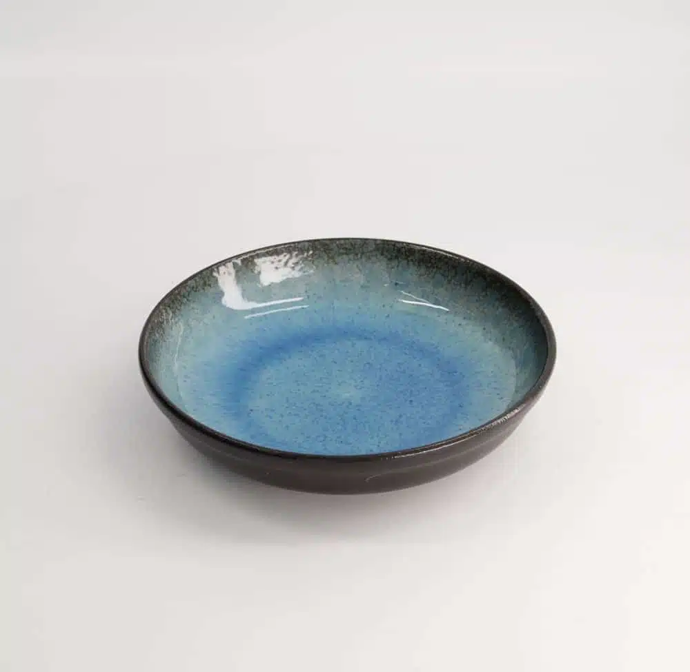 Tokyo Design Studio - Large Plates - Pasta Bord - Ariake - Blauw - 21.5x4.5cm
