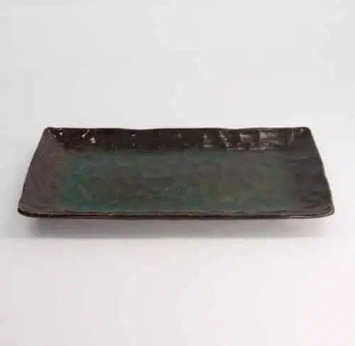 Tokyo Design Studio - Large Plates - Rechthoekig Bord - Kurosakura Toruko - Blauw - 28.5x12.5x2.5cm