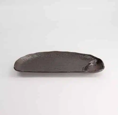Tokyo Design Studio - Large Plates - Rechthoekig Bord - Hyosho - Bruin - 27.5x12x2.5cm
