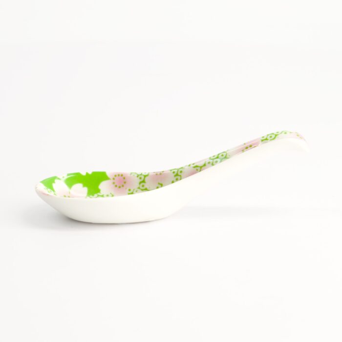 Tokyo Design Studio- Kawaii -Bloemen Lepel Groen -13.8x4.8cm - Afbeelding 3