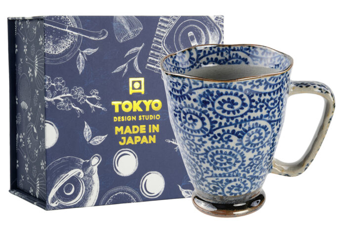 Tokyo Design Studio Mok Cadeau Set 9x11cm 400ml Karakusa