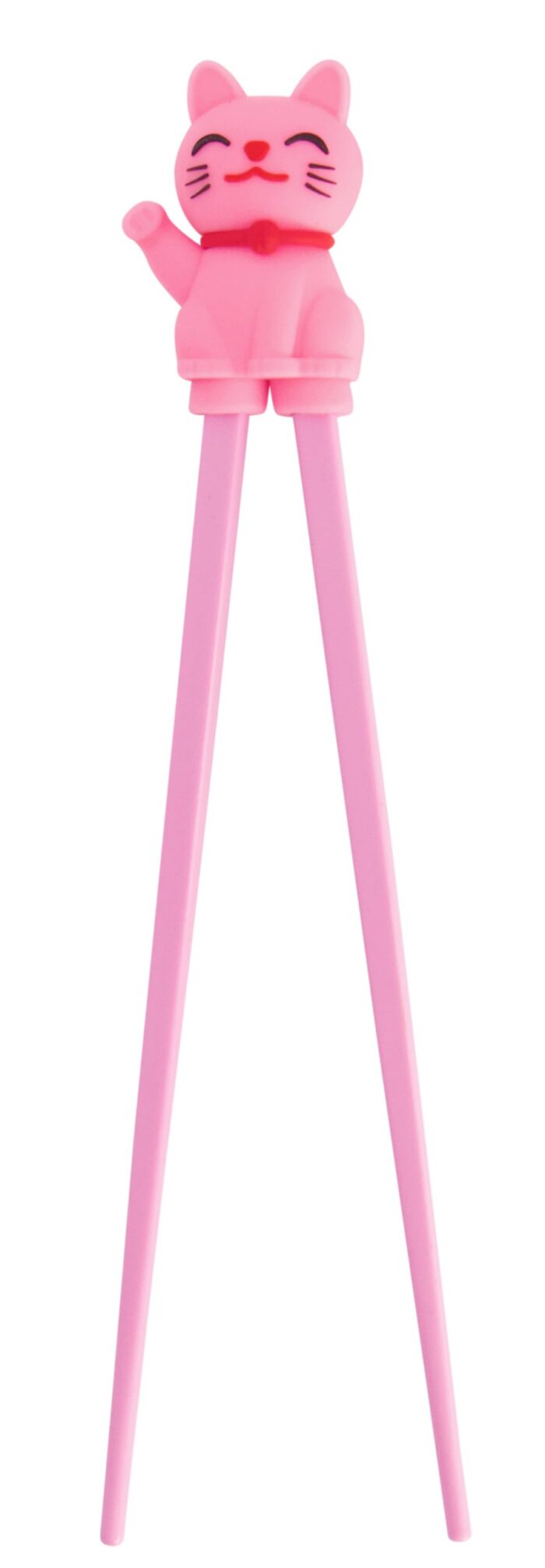 Kinder Chopsticks - Tokyo Design Studio - Lucky Cat Roze - Afbeelding 2