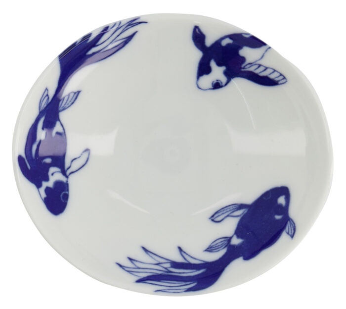 Decoratief bordje - Tokyo Design Studio - Goldfish - 11x10x3 cm - Afbeelding 2