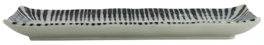 Rechthoekig Porseleinen Bord - Tokyo Design Studio Shin Tokusa - 27.7x11.1x2.8cm - Afbeelding 2