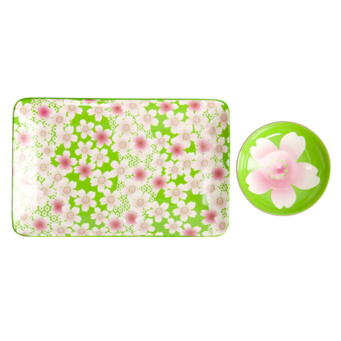 Sushi Set - Tokyo Design Studio Kawaii Flower - 6-delig - 2 Persoons - Afbeelding 2