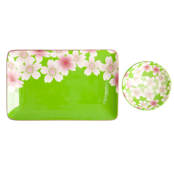 Sushi Set - Tokyo Design Studio Kawaii Flower - 6-delig - 2 Persoons - Afbeelding 3