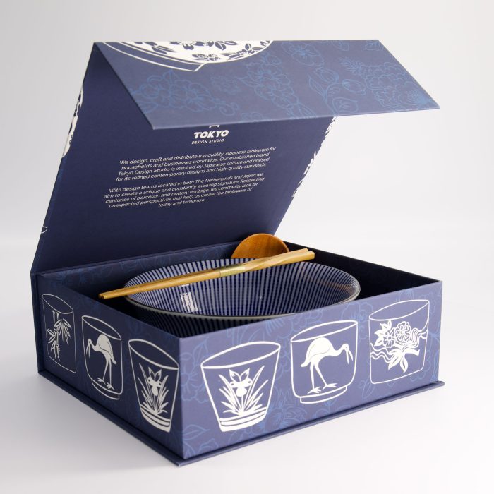 Tokyo Design Studio - Tokusa - Ramenkom - Cadeauset - 3 stuks - 1200 ml - Afbeelding 6