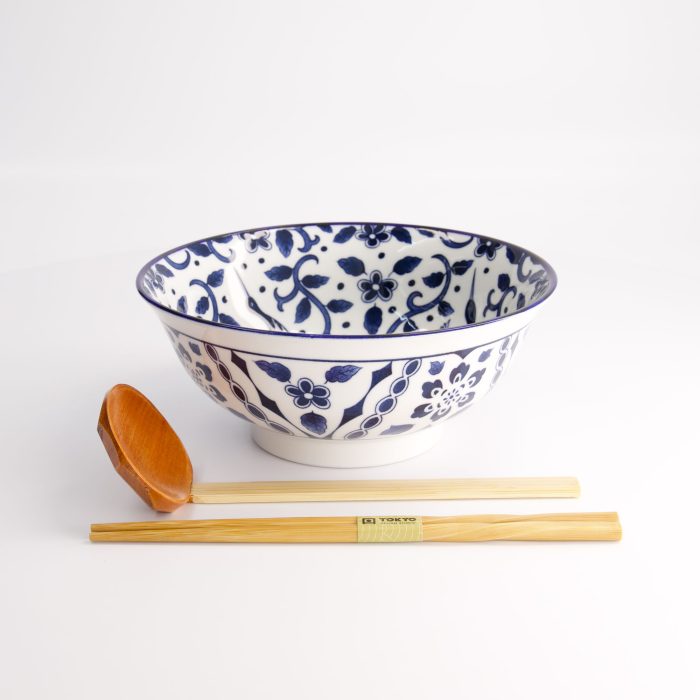 Tokyo Design Studio - Tokyo Blue - Maizuru - Ramenkom - Cadeauset - 3 stuks - 1300 ml - Afbeelding 3