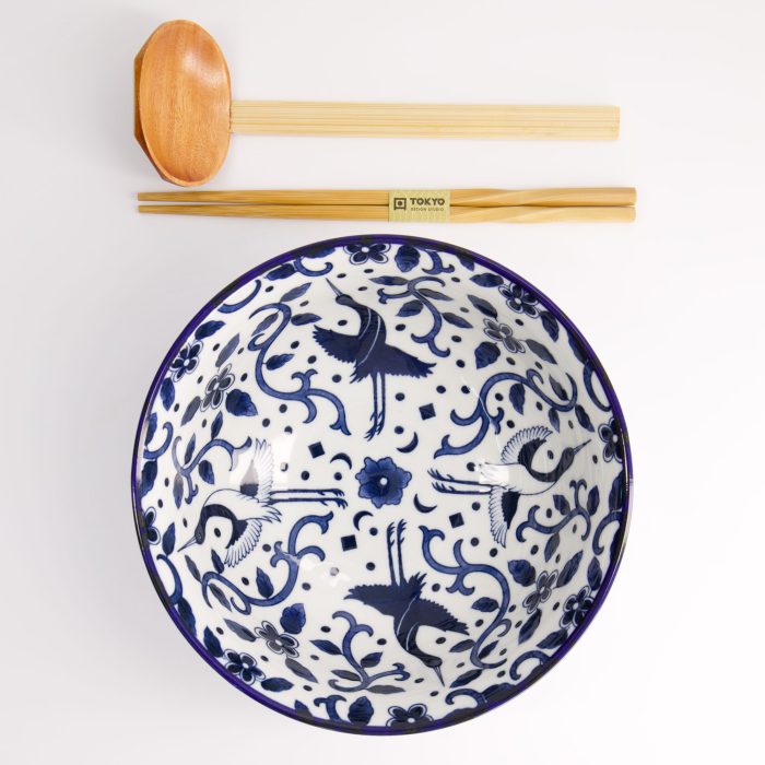 Tokyo Design Studio - Tokyo Blue - Maizuru - Ramenkom - Cadeauset - 3 stuks - 1300 ml - Afbeelding 4