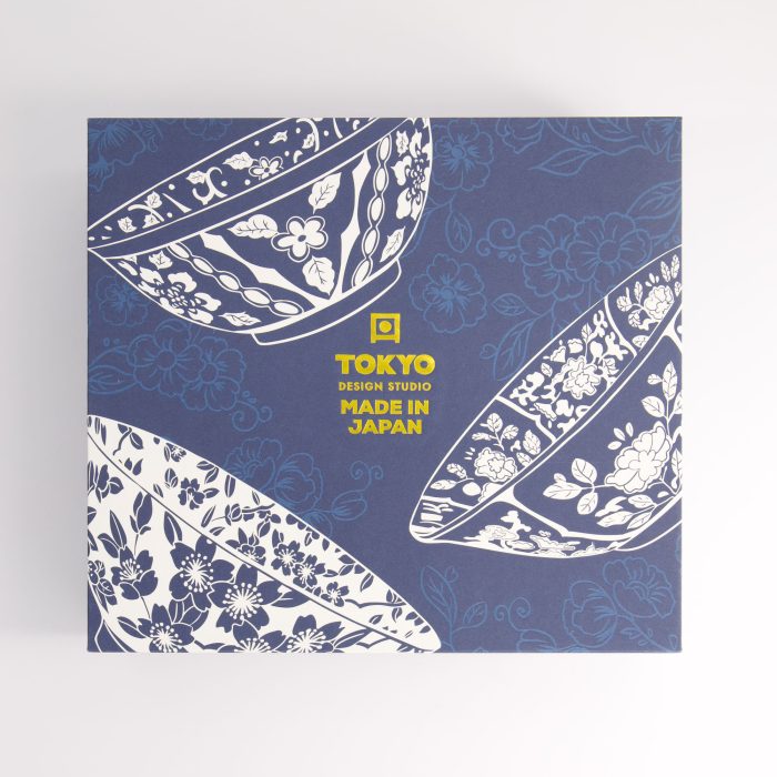 Tokyo Design Studio - Tokyo Blue - Maizuru - Ramenkom - Cadeauset - 3 stuks - 1300 ml - Afbeelding 6