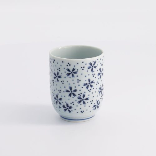 Tokyo Design Studio - Theekop - Blauw/Wit - 6,5x7,5 cm - 160 ml