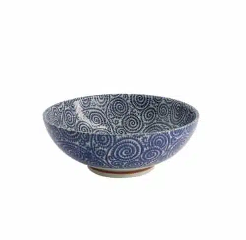 Tokyo Design Studio - Mixed Bowls - Kosome Tako Karakusa - Ramenkom - 21.3x8.2cm - 1450ml