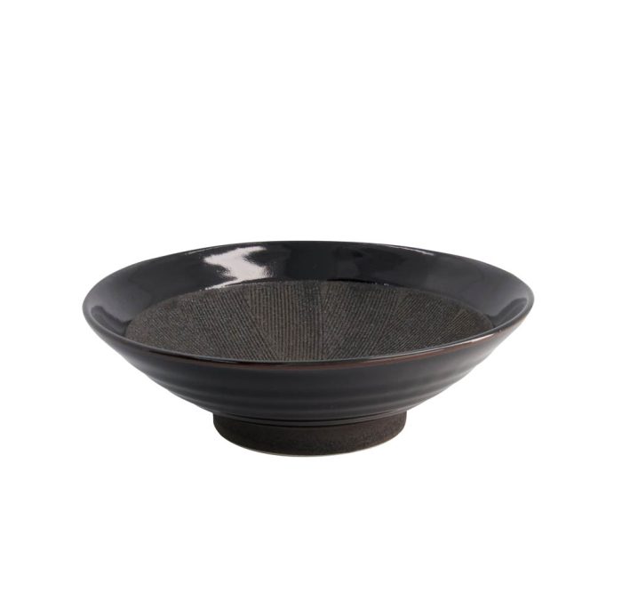 Tokyo Design Studio - Mixed Bowls - Black Brush - Ramen kom - 21.5x8.5cm