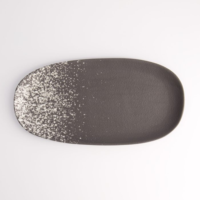 Tokyo Design Studio - Silver Grey - Mixed Plate - 15,5x30,5cm