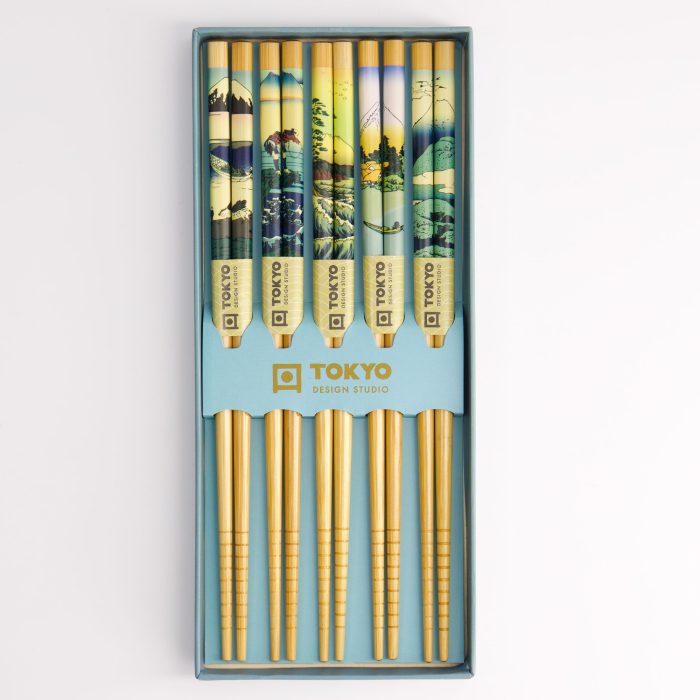 Tokyo Design Studio - Chopsticks Set - Eetstokjes - 5 paar - Fuji - Afbeelding 4