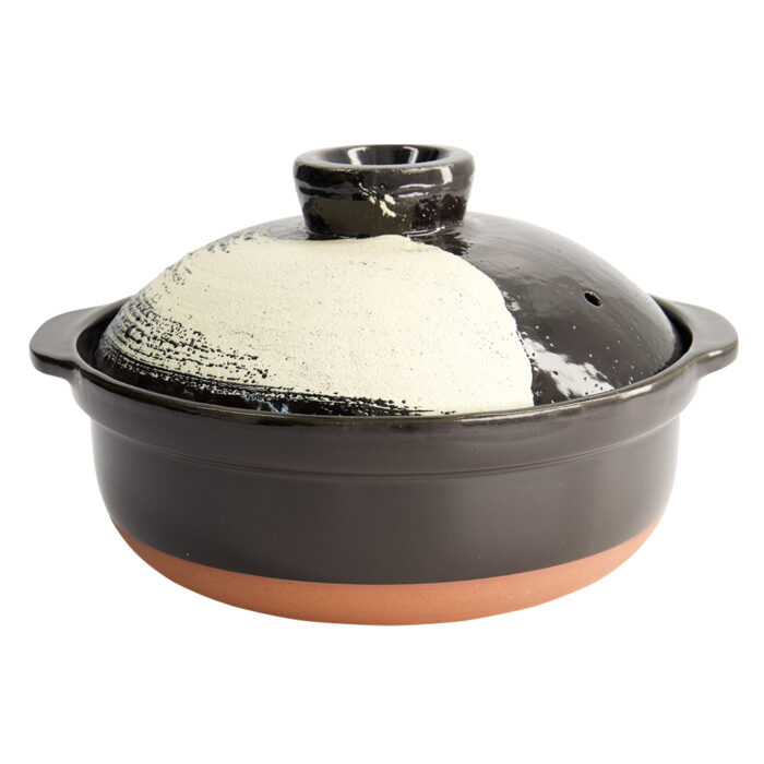 Japanse ovenschaal Tokyo Design Studio Donabe - 24cm - Zwart