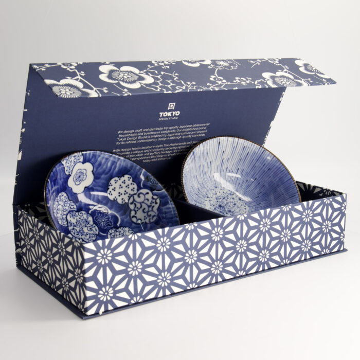 Tokyo Design Studio – Mixed Bowls – Kommen Set – Set Van 2 Stuks – 19x8cm - 1000ml - Afbeelding 4