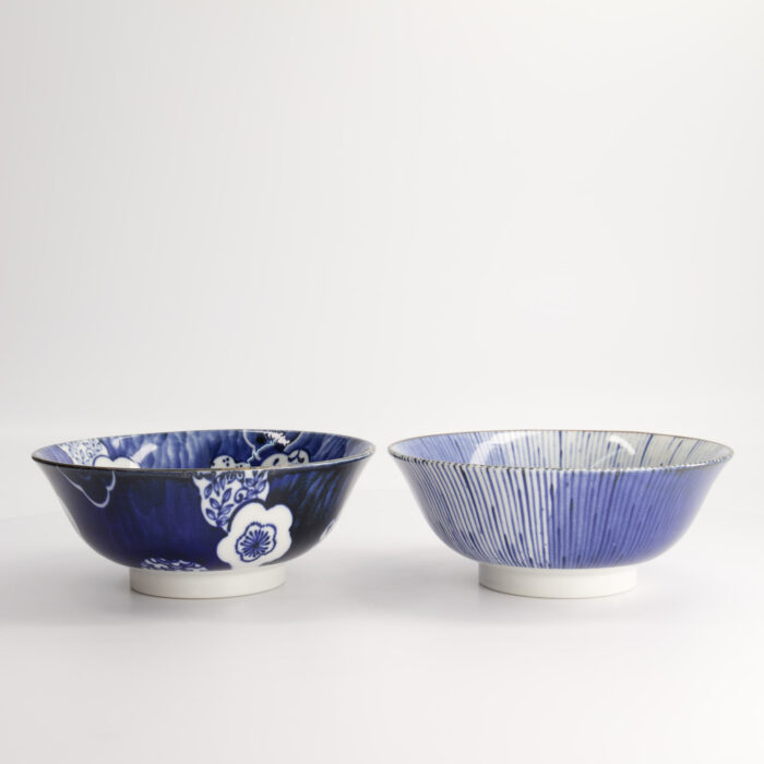 Tokyo Design Studio – Mixed Bowls – Kommen Set – Set Van 2 Stuks – 19x8cm - 1000ml - Afbeelding 2
