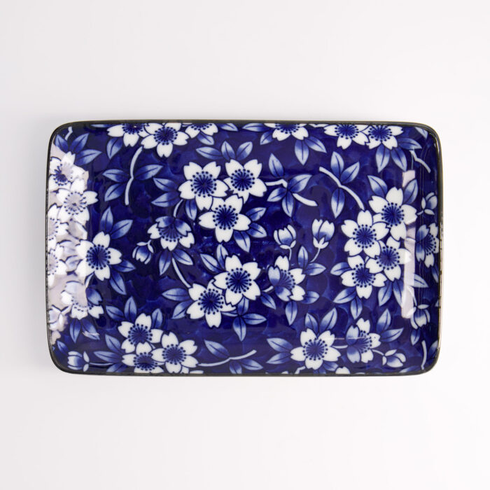 Tokyo Design Studio - Mixed Plates - Dami Sakura - ontbijtbord - 20.4x13cm - Afbeelding 2