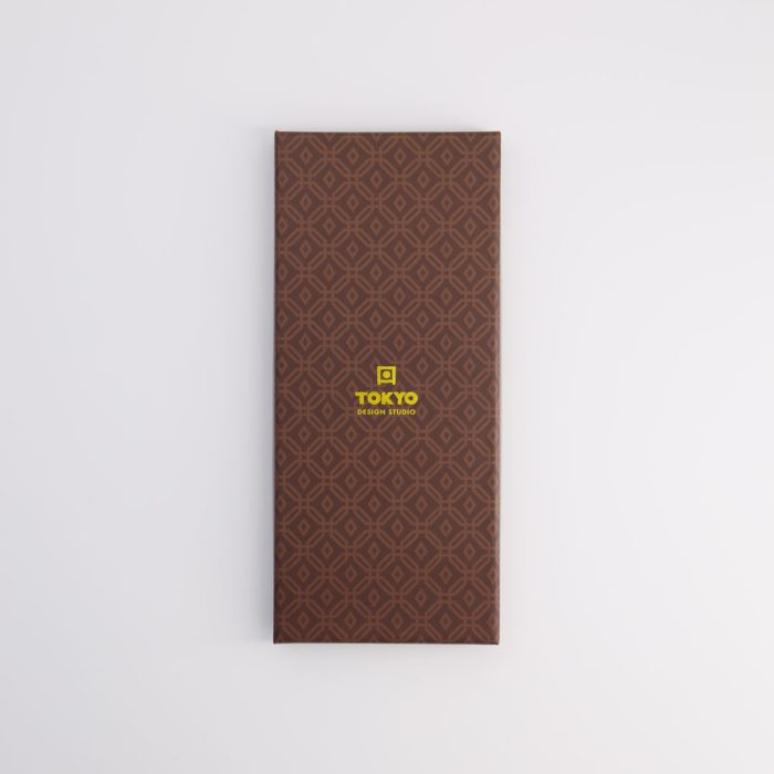 Tokyo Design Studio - Eetstokjes - Cadeauset/5 - Hexagoon - Bruin - Afbeelding 3
