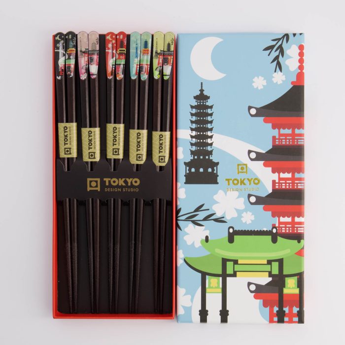 Tokyo Design Studio - Chopstick - Giftset/5 - Temples - Afbeelding 3