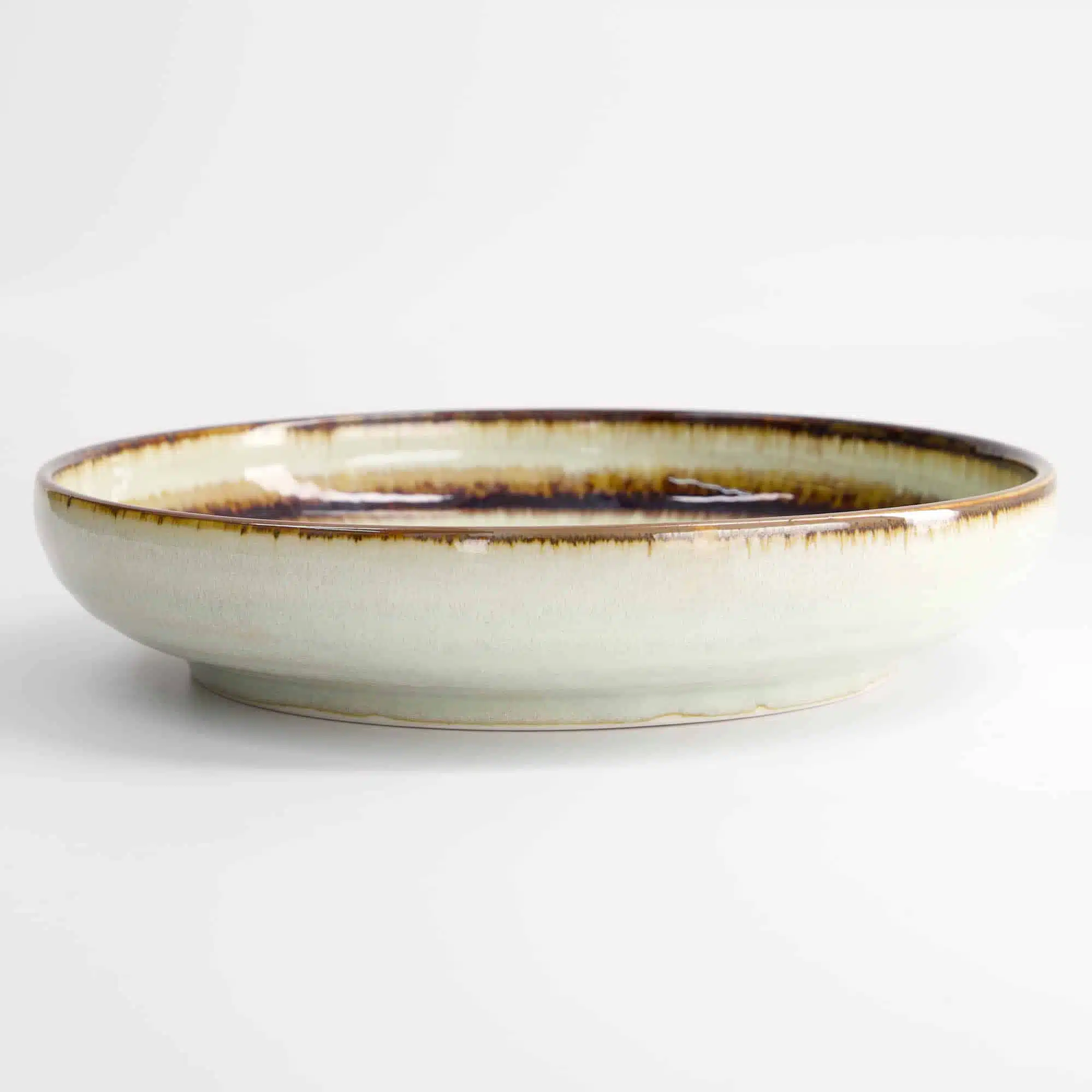 Pastabord Tokyo Design Studio Wasabi - Beige Keramiek - 22x4cm - Afbeelding 3