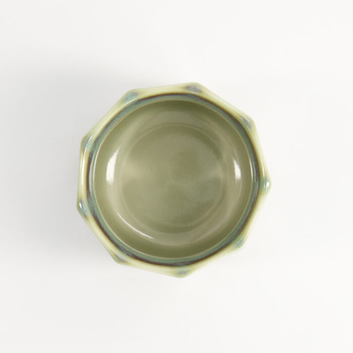 Craft Teacup - Tokyo Design Studio - Wit/Aqua Glazuur - 150ml - 6,5x8cm - Afbeelding 3