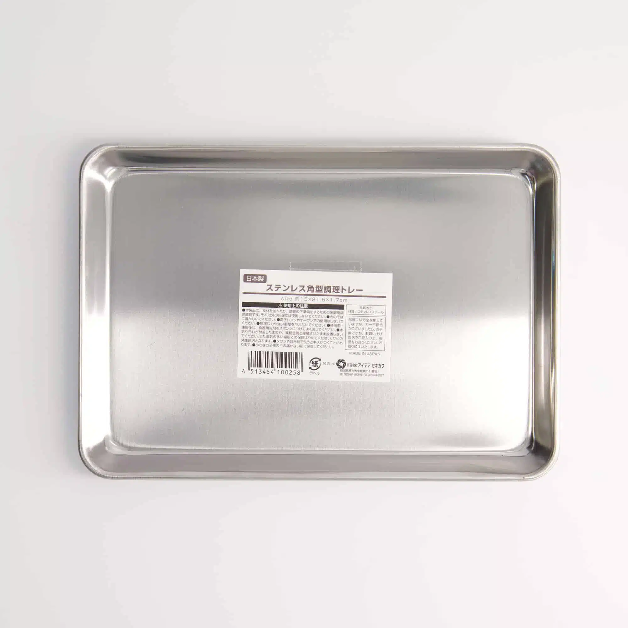 RVS Dienblad - Tokyo Design Studio - Modern Ontwerp - 15x21.5x1.7cm - Afbeelding 2