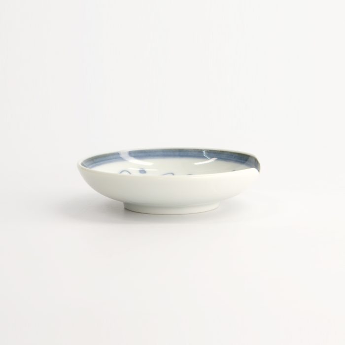 Tokyo Design Studio Mini Bord met Eetstokjeshouder - 9.4x2.3cm - Garnaal - Afbeelding 3
