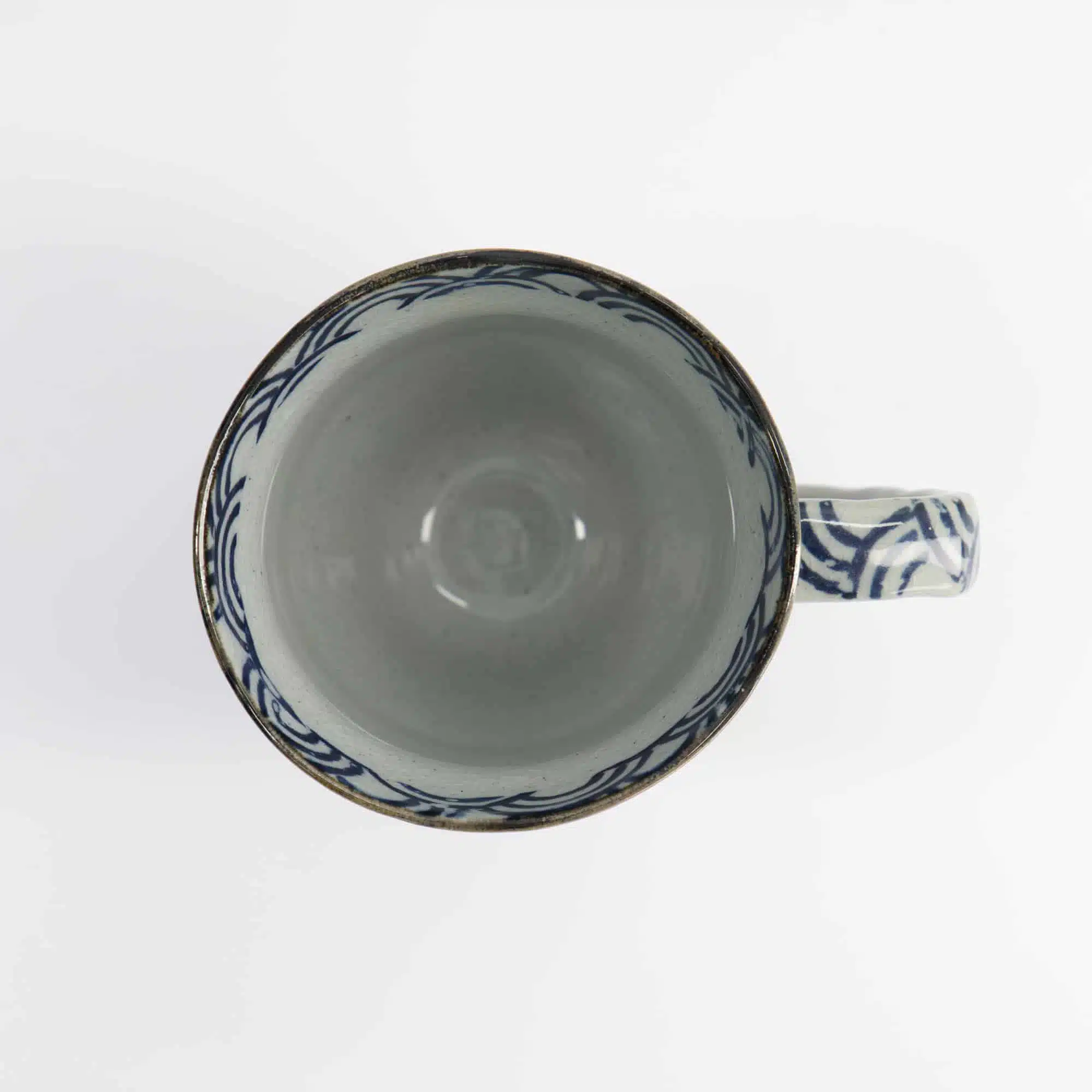Keramieken golven mok - Tokyo Design Studio - 400ml - 9x11cm - Afbeelding 3