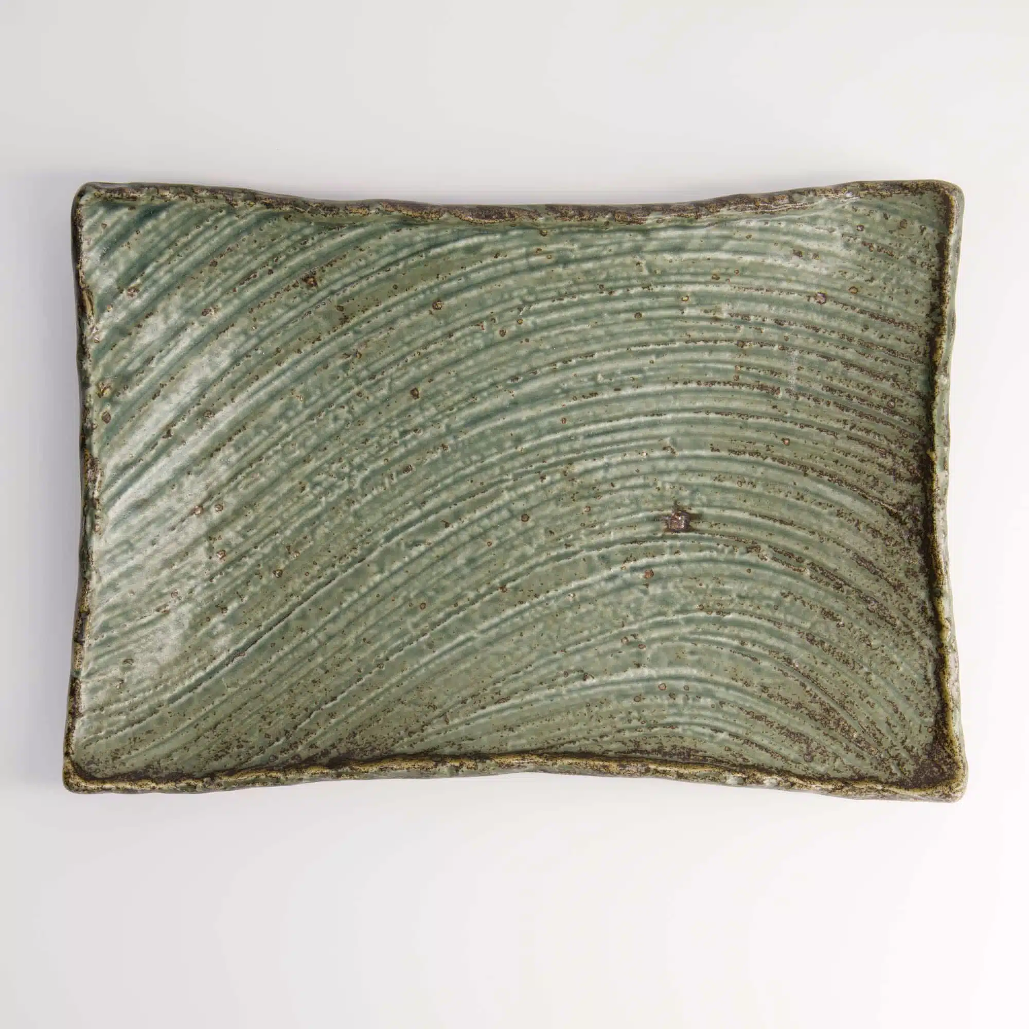 Tokyo Design Studio - Groot Bord - Wabi Uguisu - 31x21x4cm